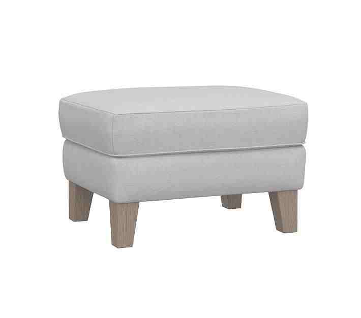Wingback Ottoman