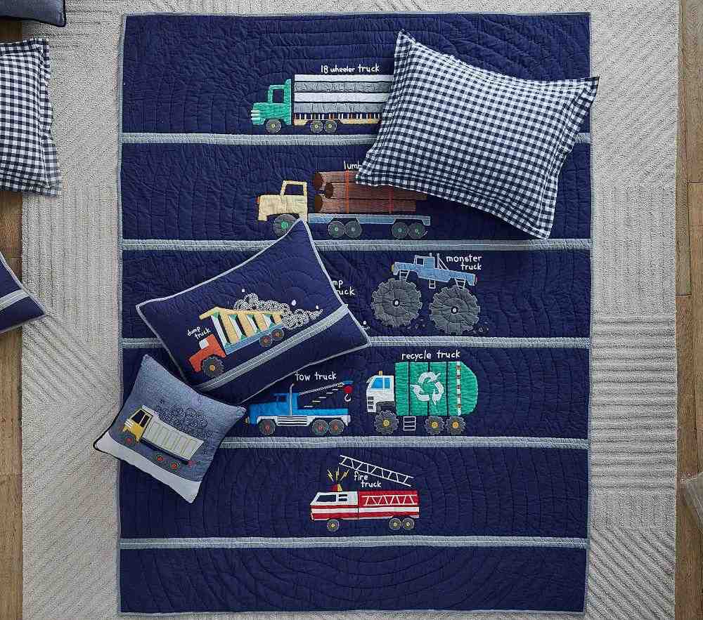 Dump Truck Sound Pillow