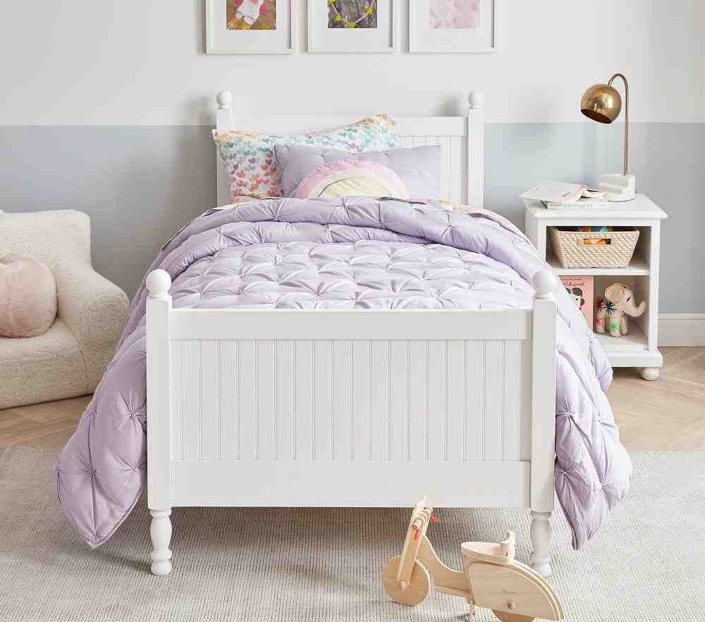 Retro Heart Organic Sheet Set and Pillowcases