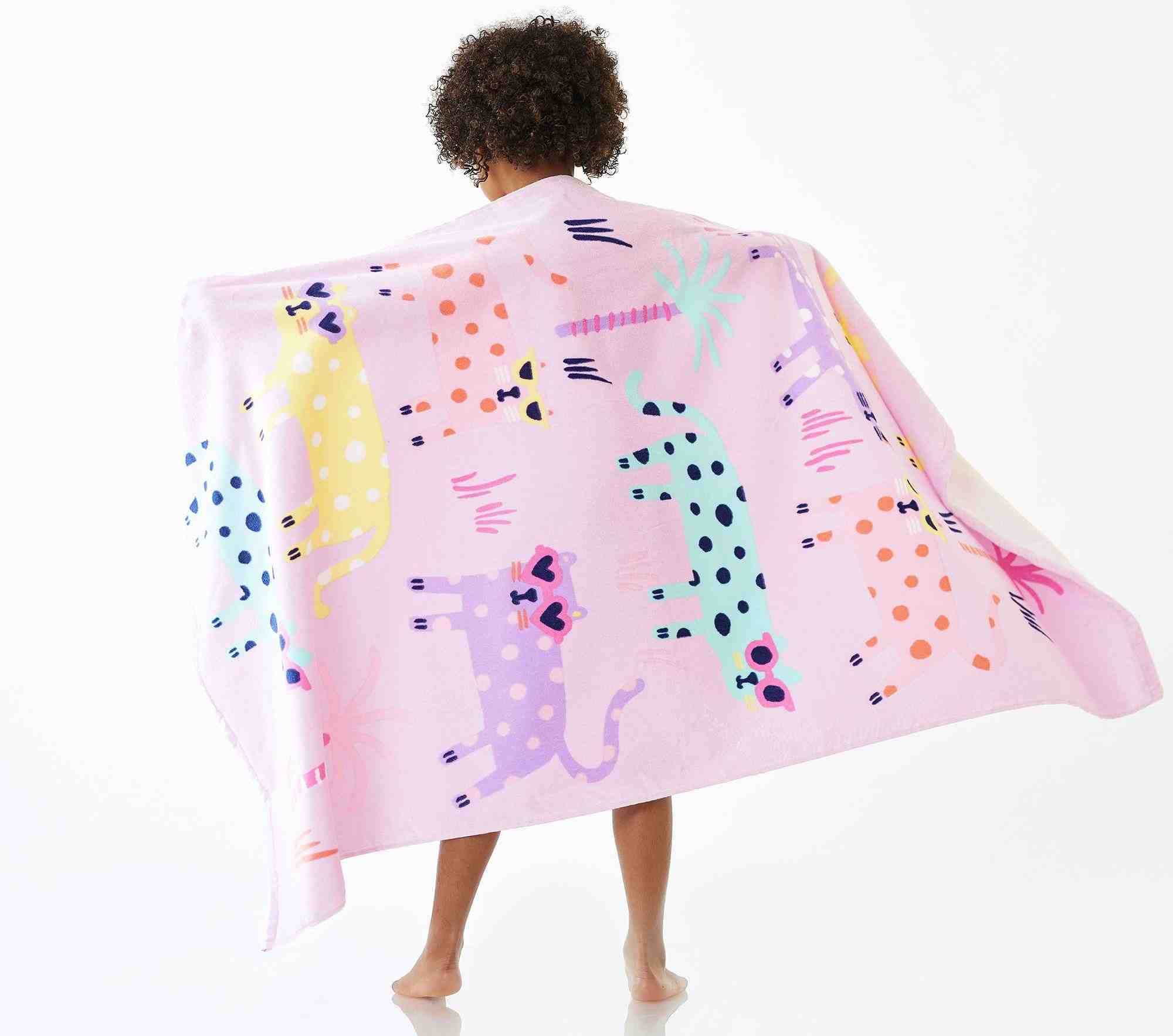 Cool Cats Kid Beach Towel