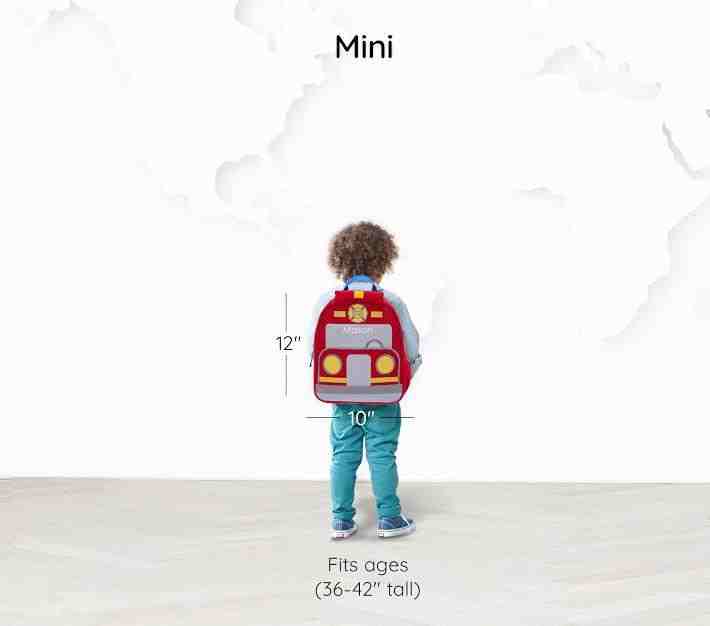 Little Critters Recycled Backpack, Firetruck