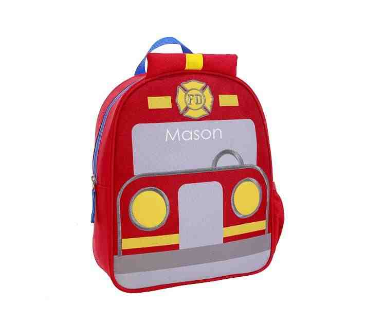 Little Critters Recycled Backpack, Firetruck