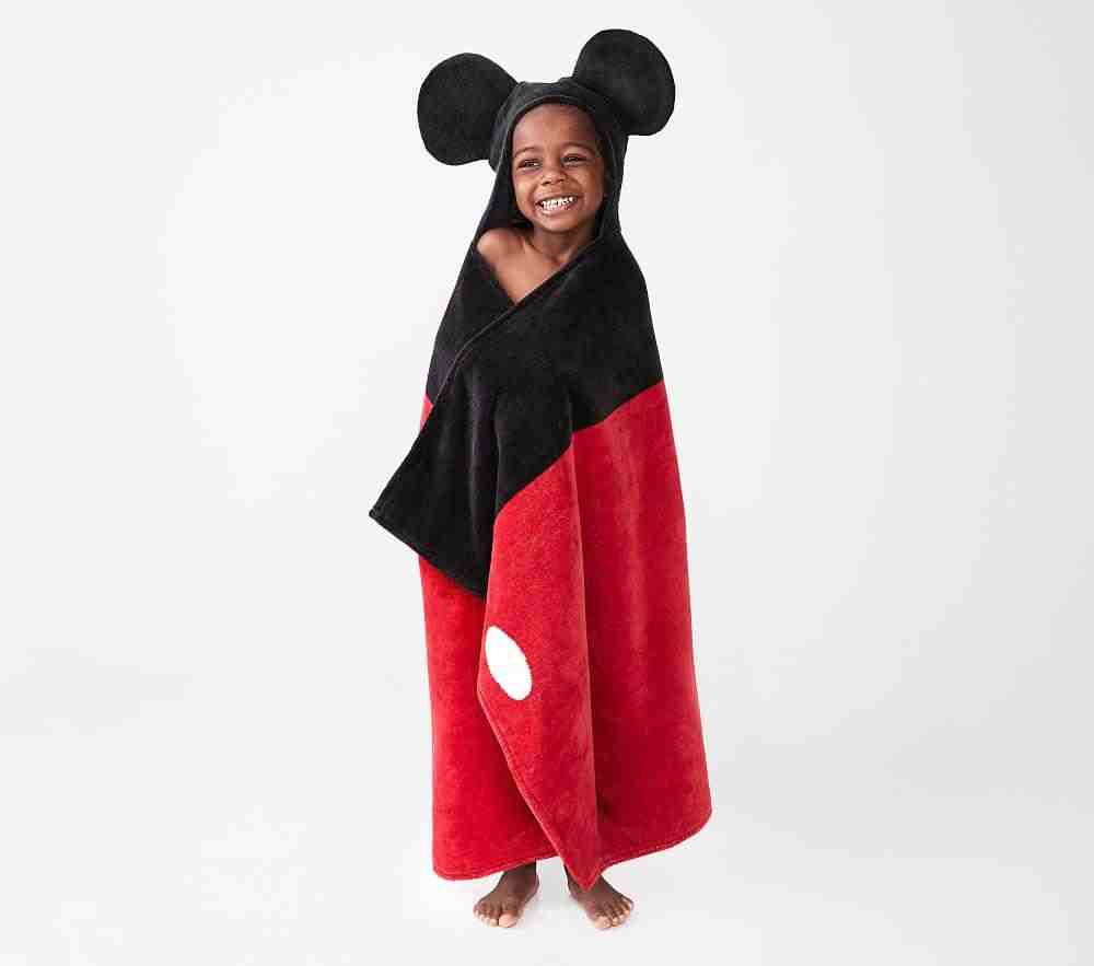 Disney Mickey Mouse Kids Hooded Towel