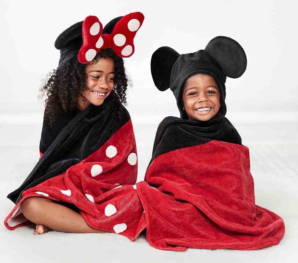 Disney Mickey Mouse Kids Hooded Towel