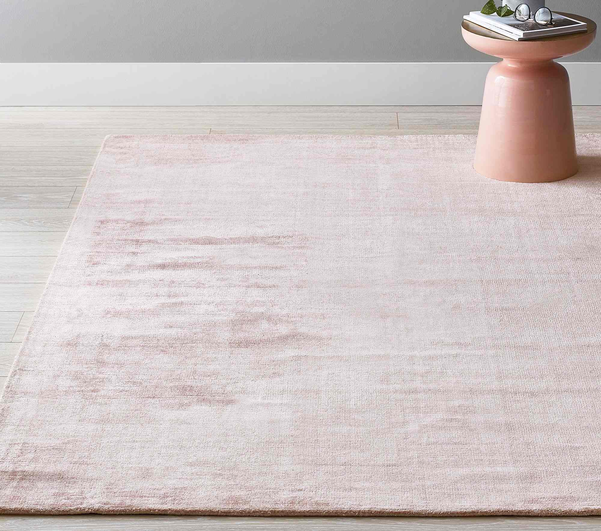Solid Viscose Rug