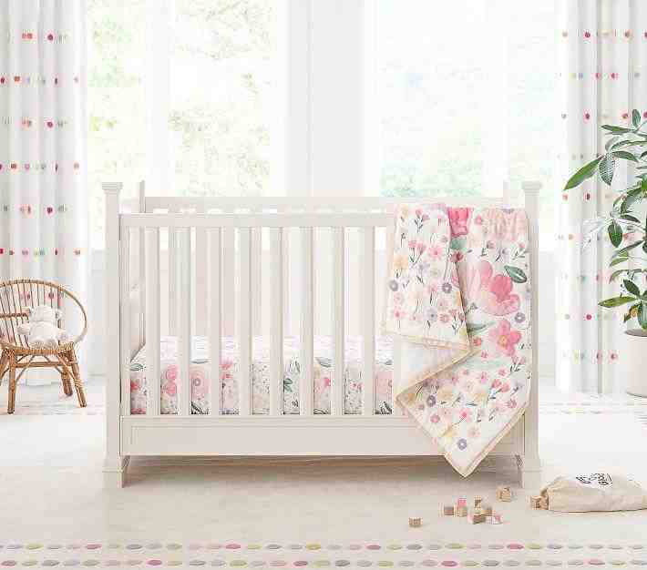 Flora Organic Crib Fitted Sheet