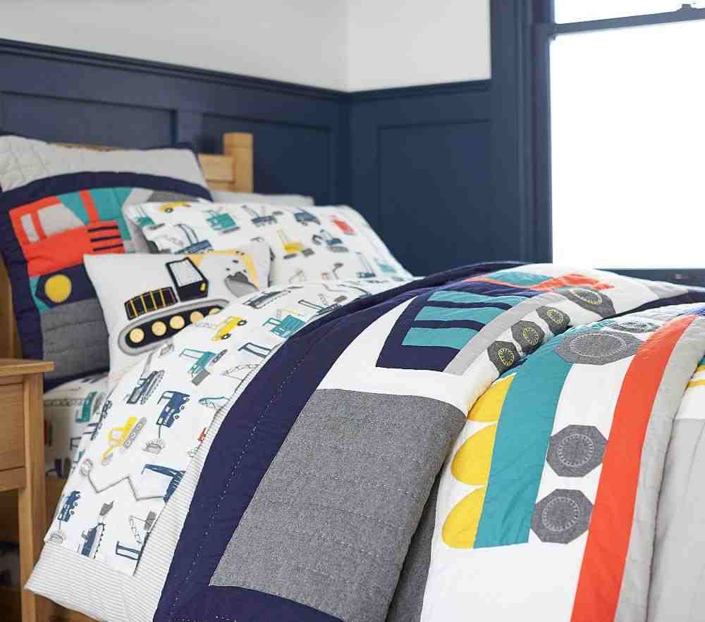 Jax Construction Organic Sheet Set and Pillowcases