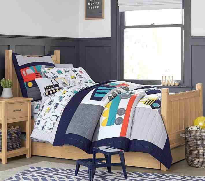 Jax Construction Organic Sheet Set and Pillowcases