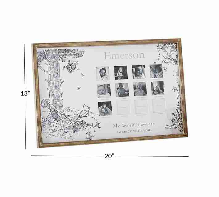 Winnie The Pooh First Year Frame