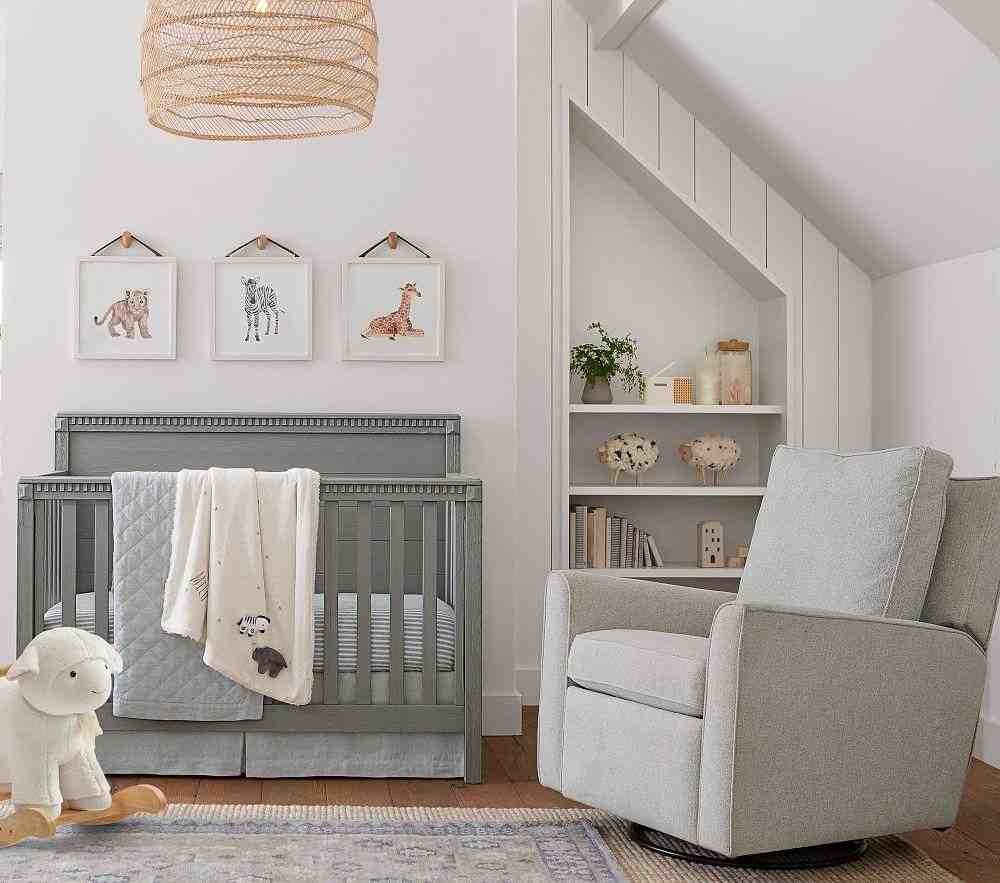 Giraffe Nursery Animal Art