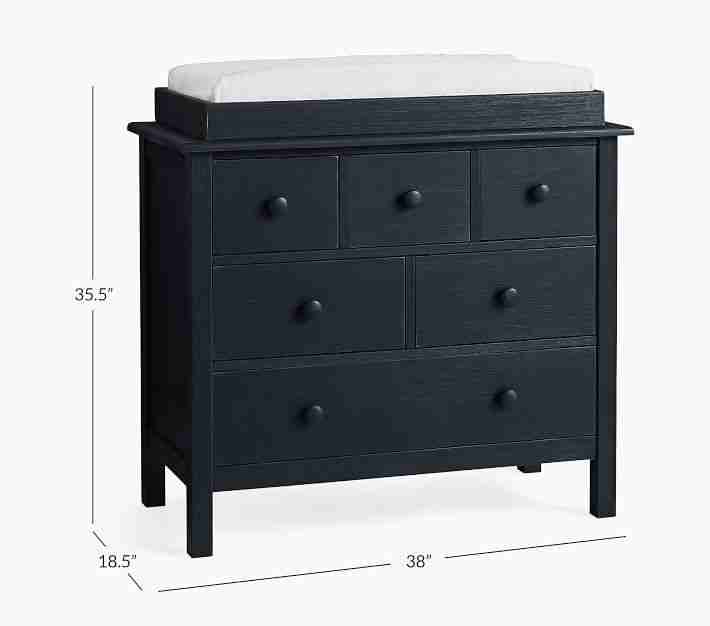 Kendall Nursery Dresser & Topper Set
