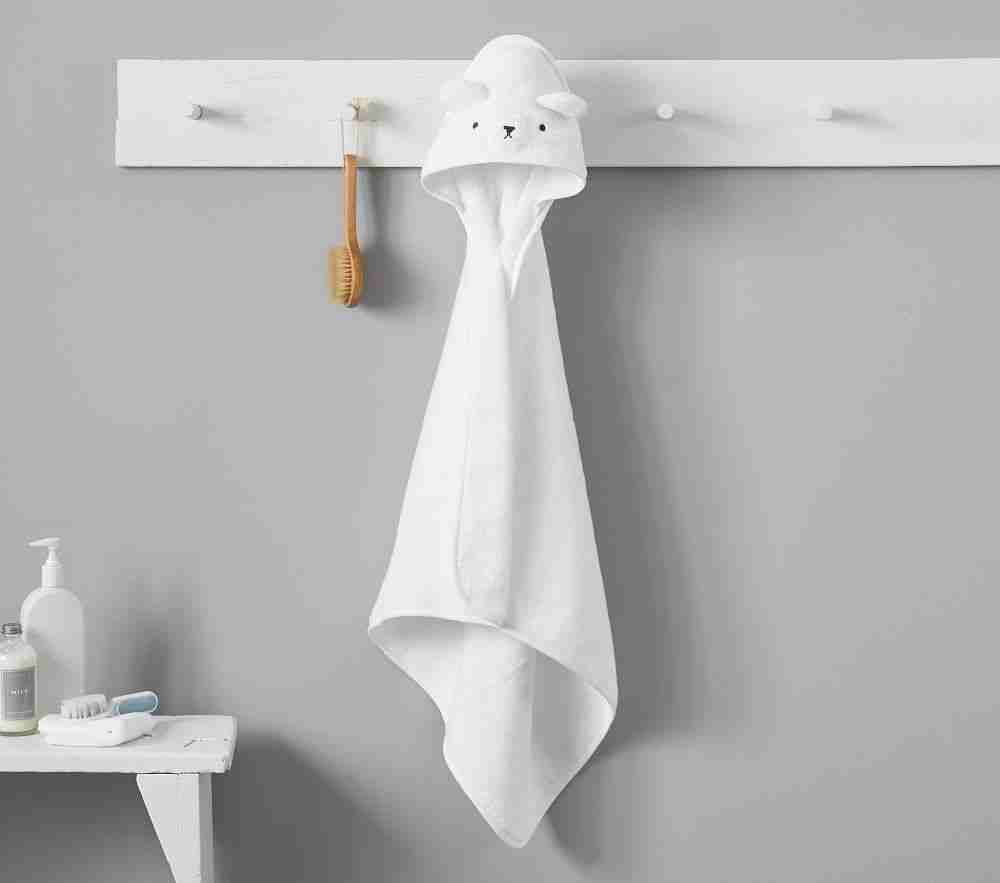 Super Soft Bear Baby Hooded and Washcloth Towel Set