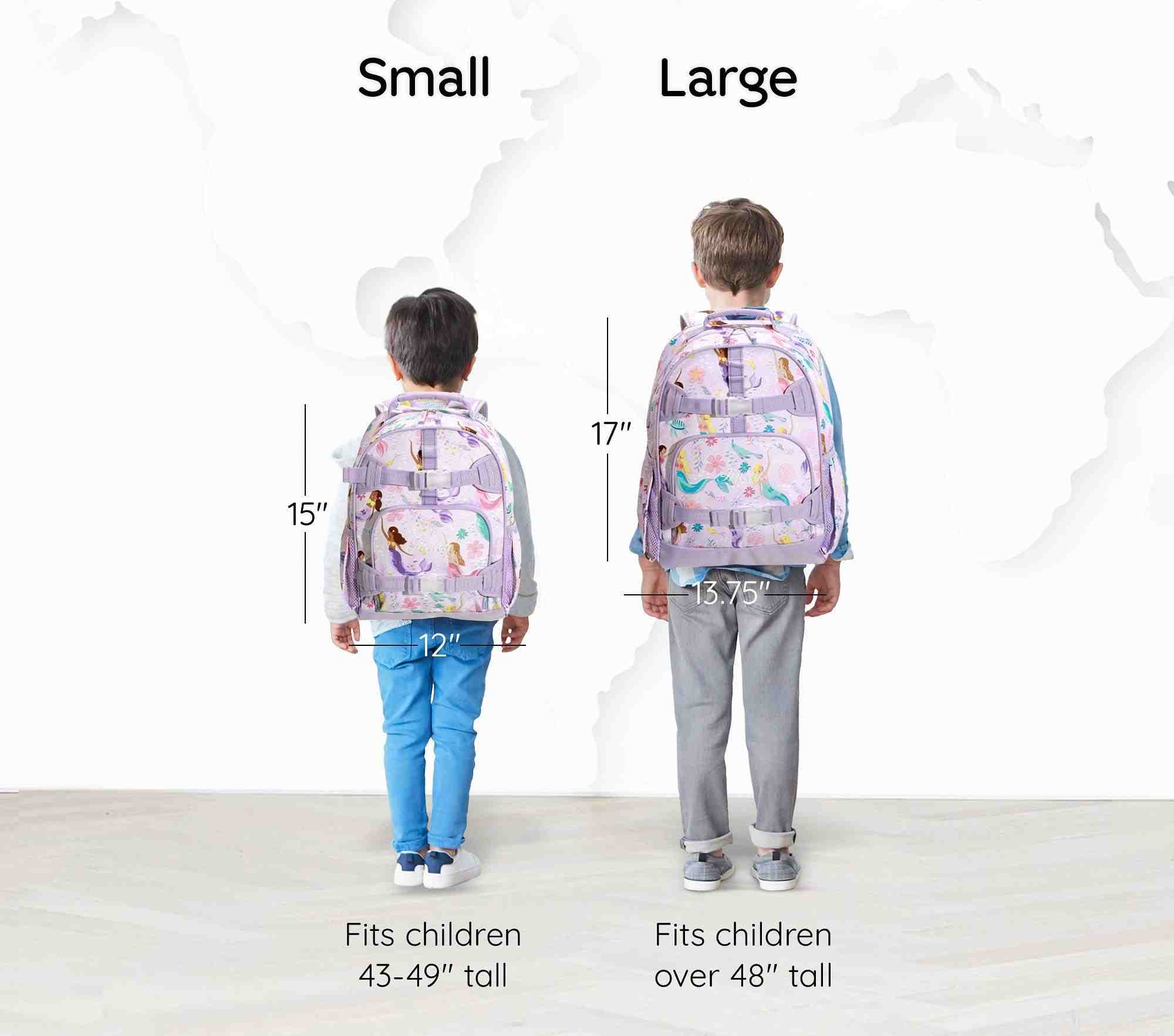 Mackenzie Lavender Floral Blooms Backpacks