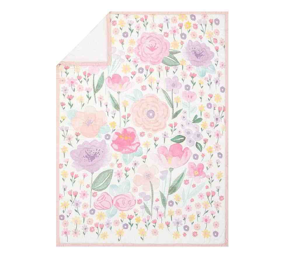 Flora Toddler Quilt Multi