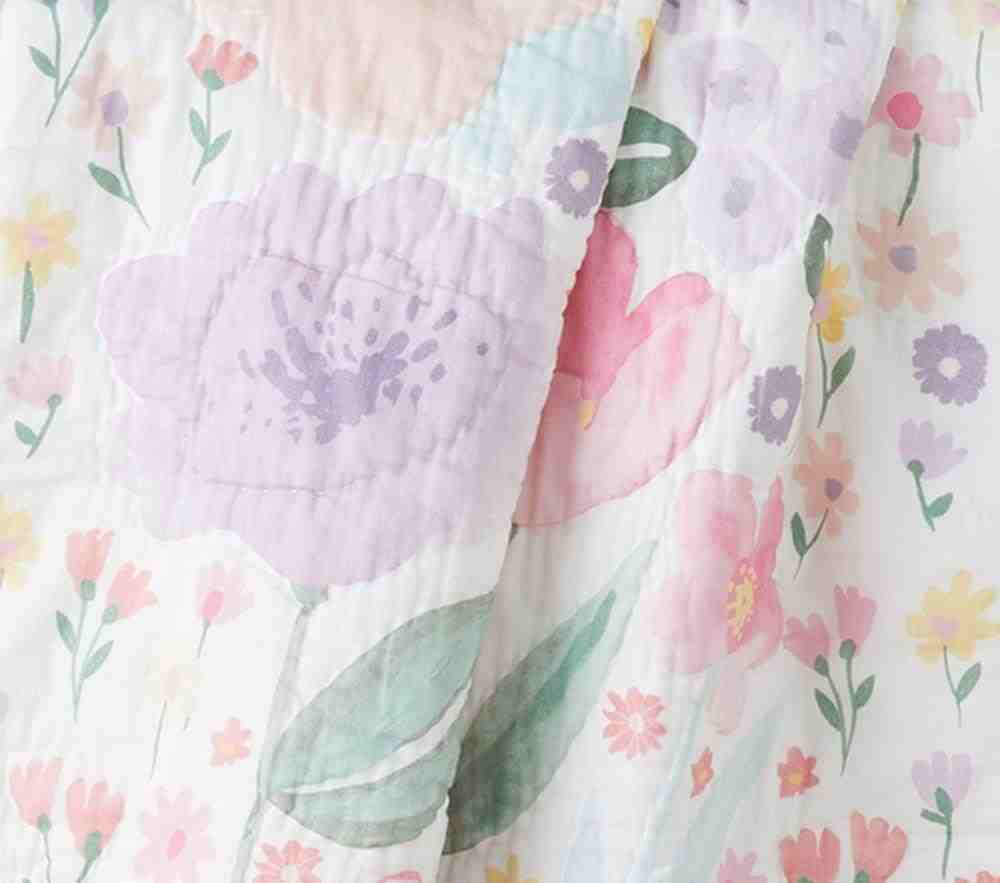 Flora Toddler Quilt Multi