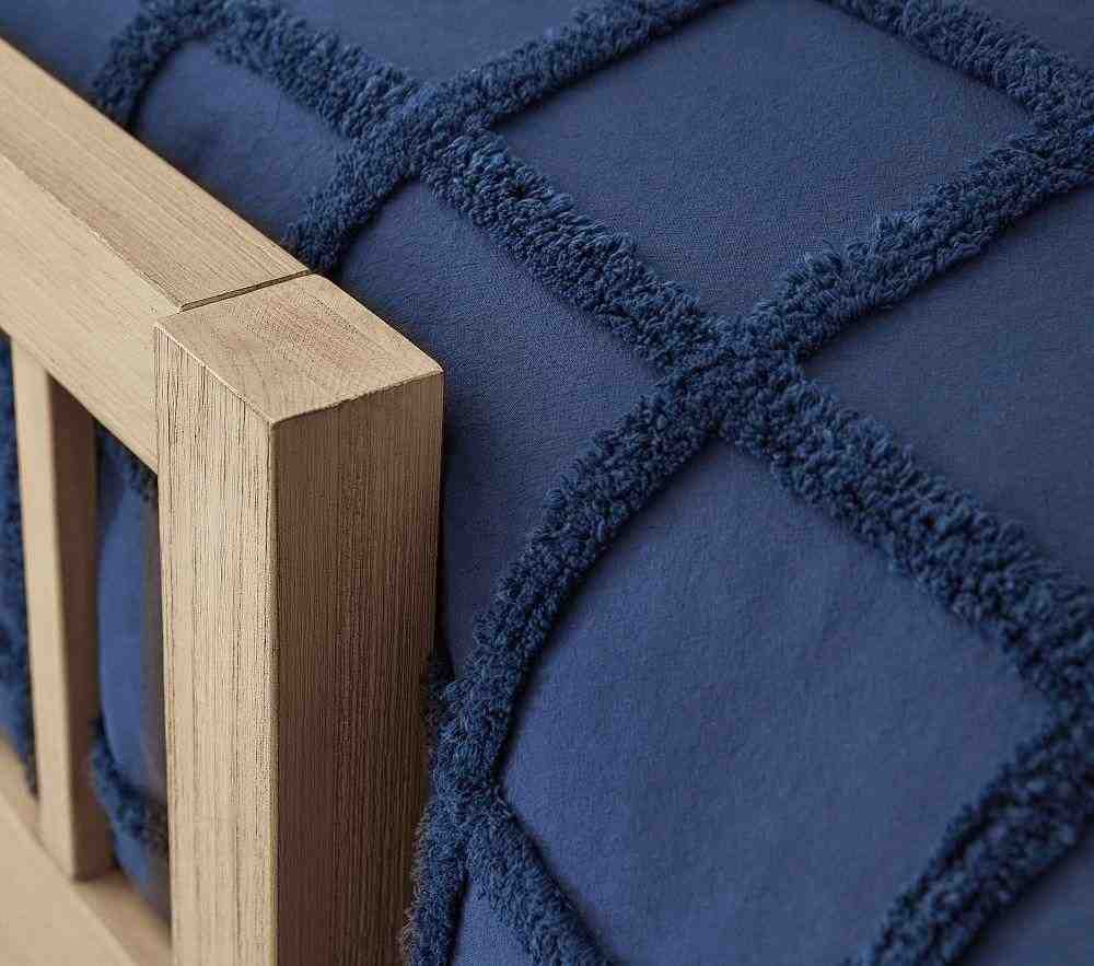Reese Candlewick Texture Duvet & Standard Sham