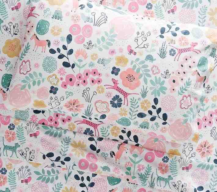 Sasha's Garden Organic Sheet Set & Pillowcases