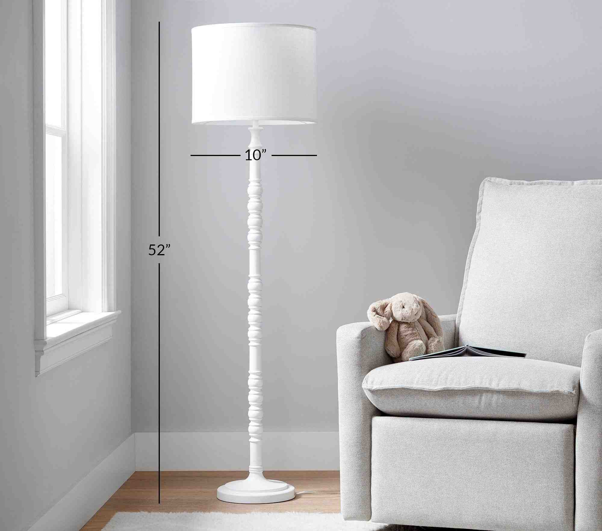 Layla Spindle Floor Lamp