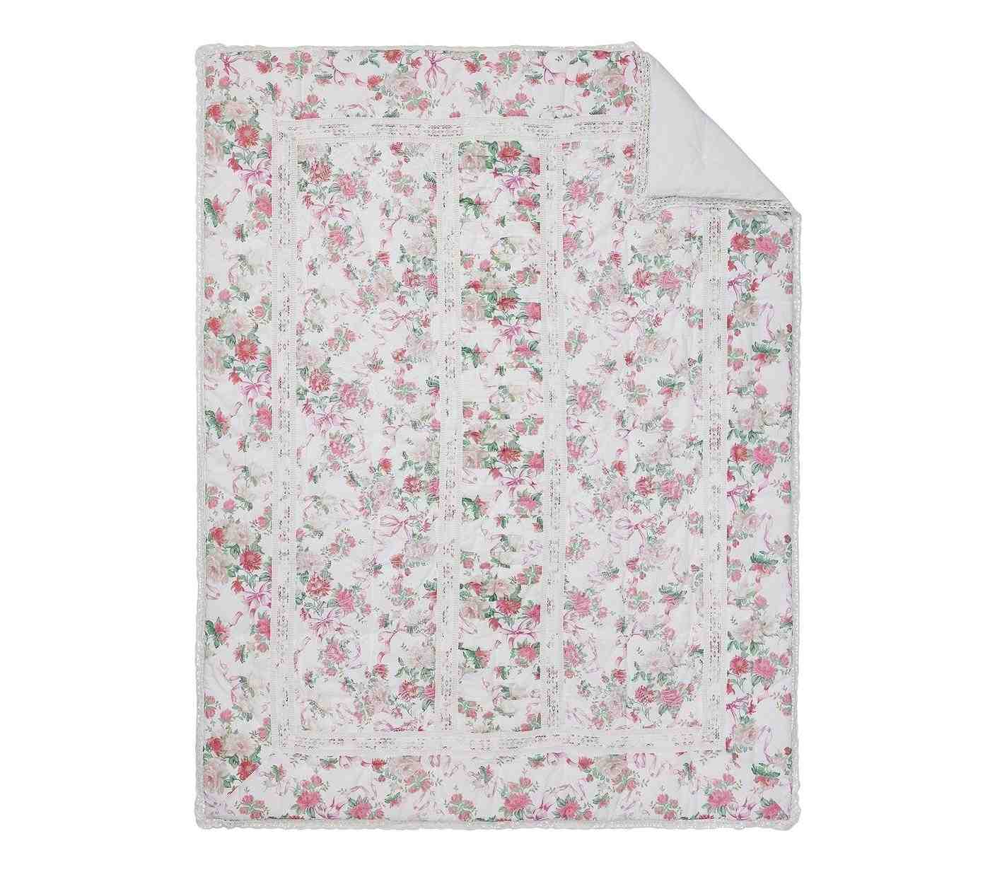 LoveShackFancy Cabbage Rose Quilt & Shams