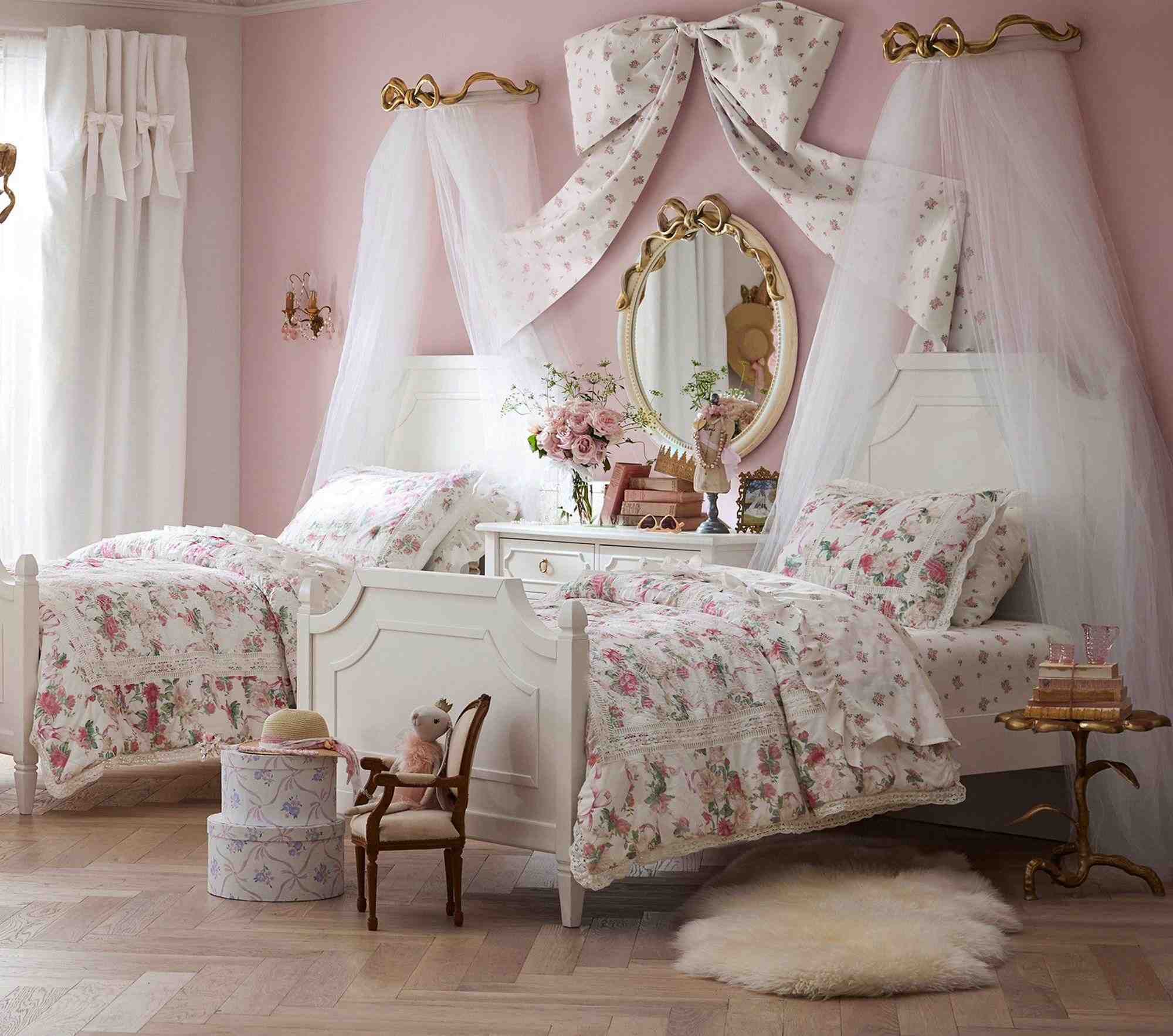 LoveShackFancy Cabbage Rose Quilt & Shams