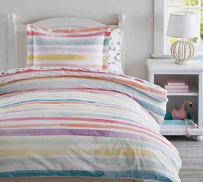 Kayla Stripe Bedding Look