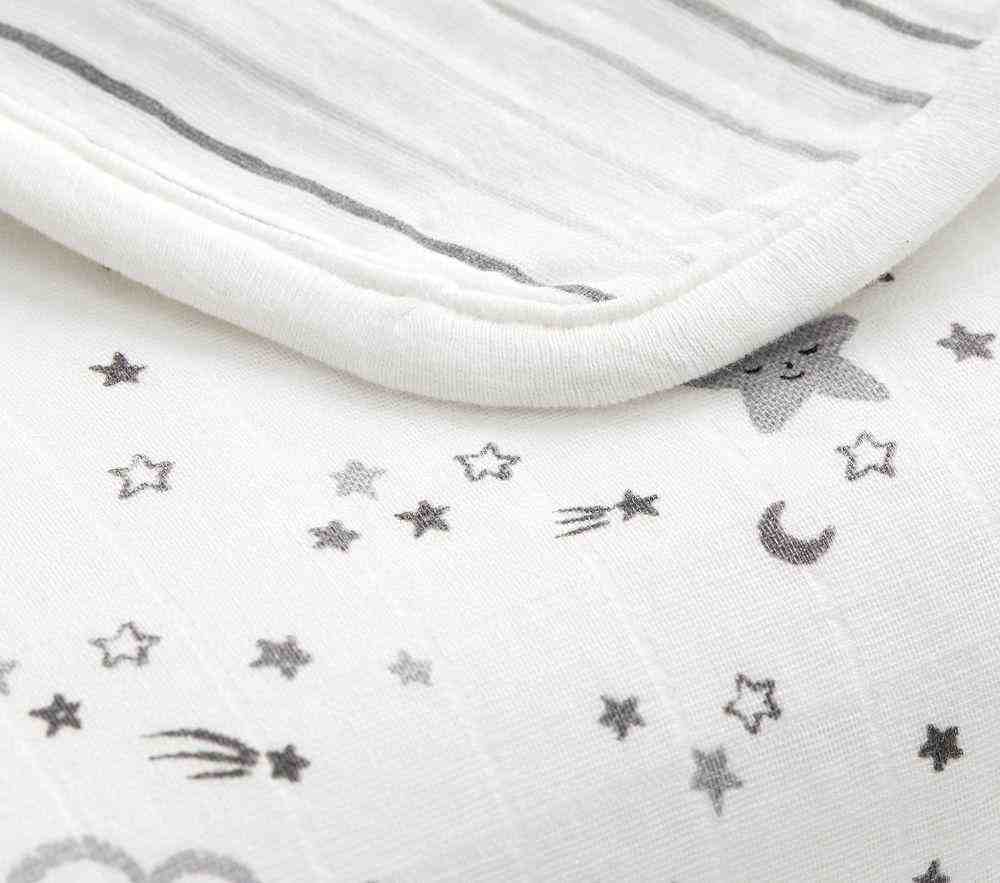 Oversized Muslin Skye Baby Blanket