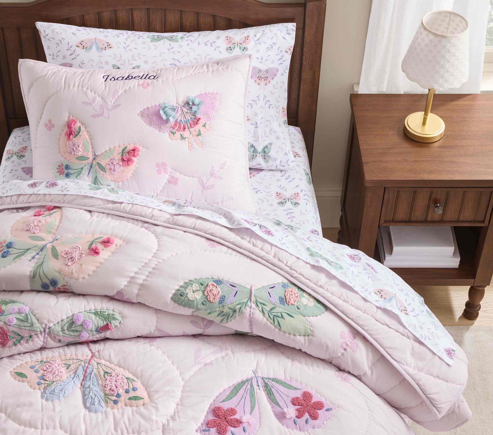 Margot Butterfly Quilt & Shams