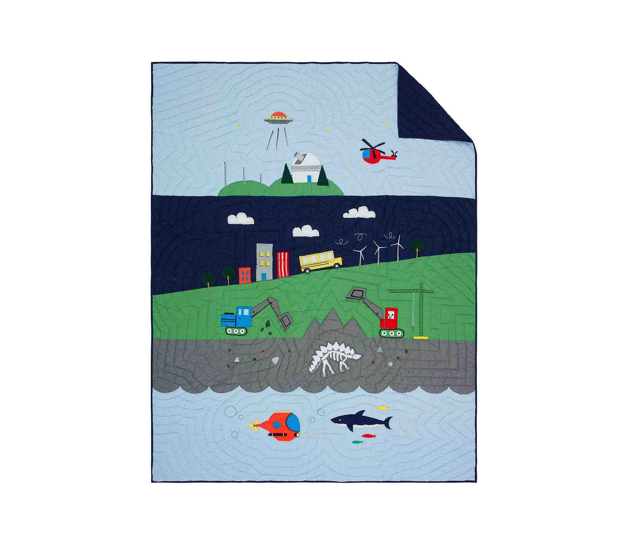 Big Adventure Quilt & Shams
