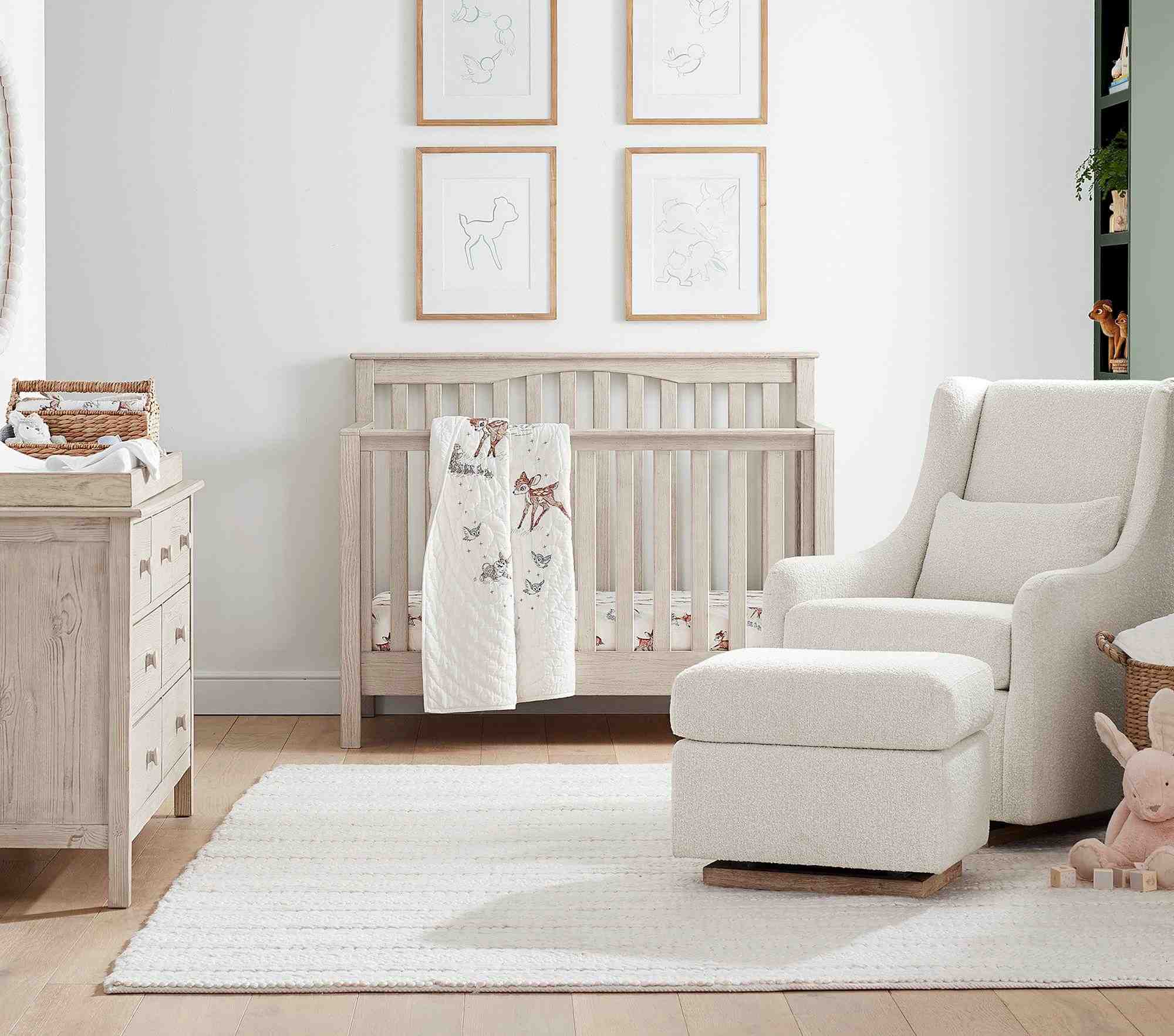 Kendall 4-in-1 Convertible Crib - Weathered Navy