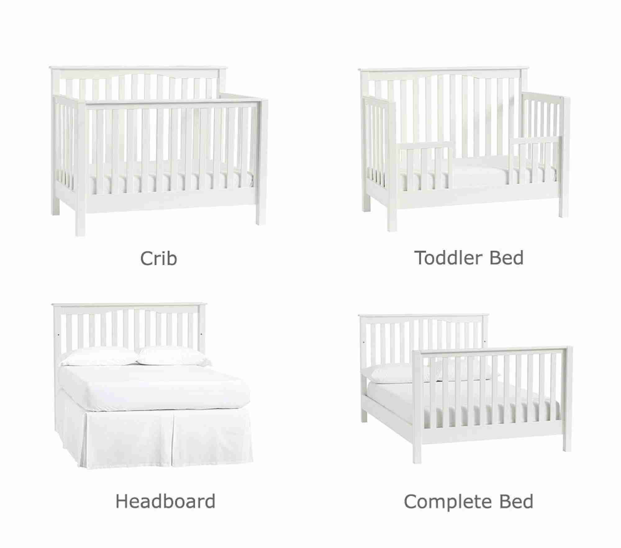 Kendall 4-in-1 Convertible Crib - Weathered Navy