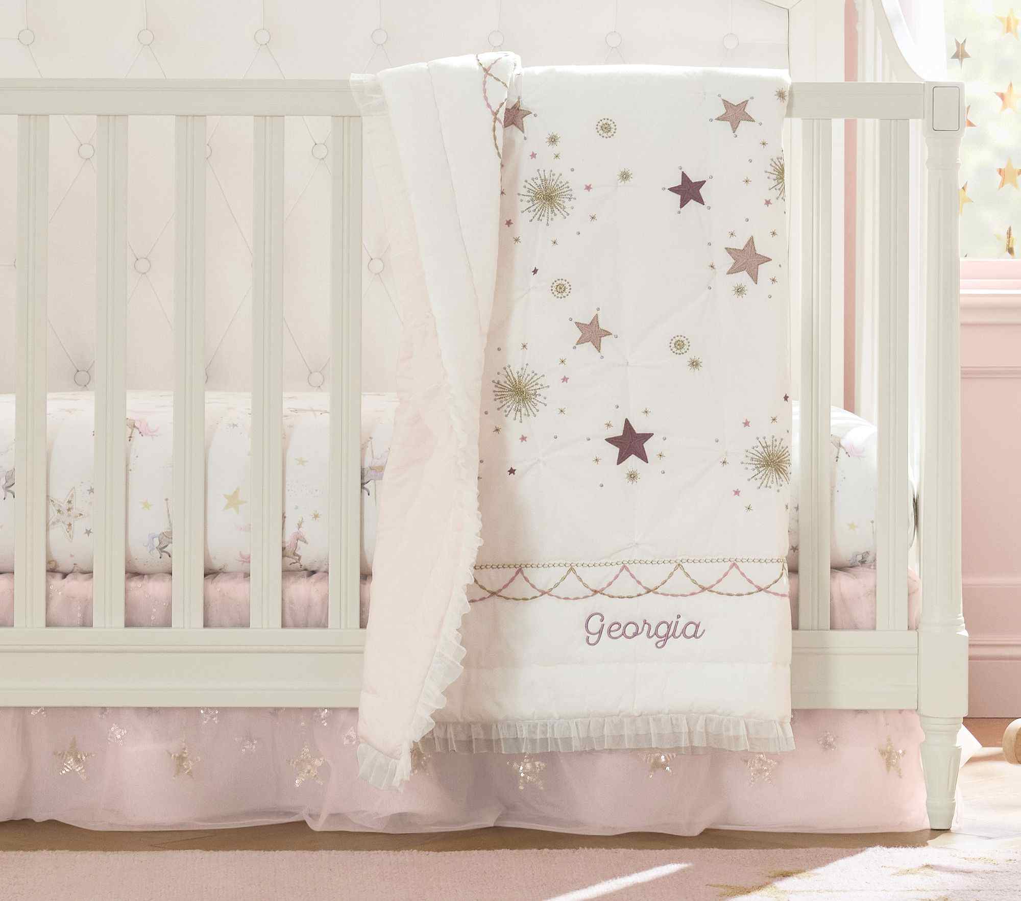 Pottery Barn Kids | Tutu du Monde Stars Baby Quilt