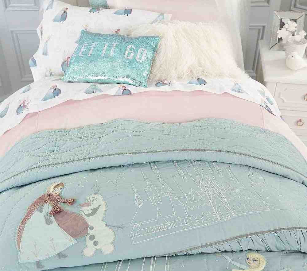 Disney Frozen Sateen Quilt & Standard Sham