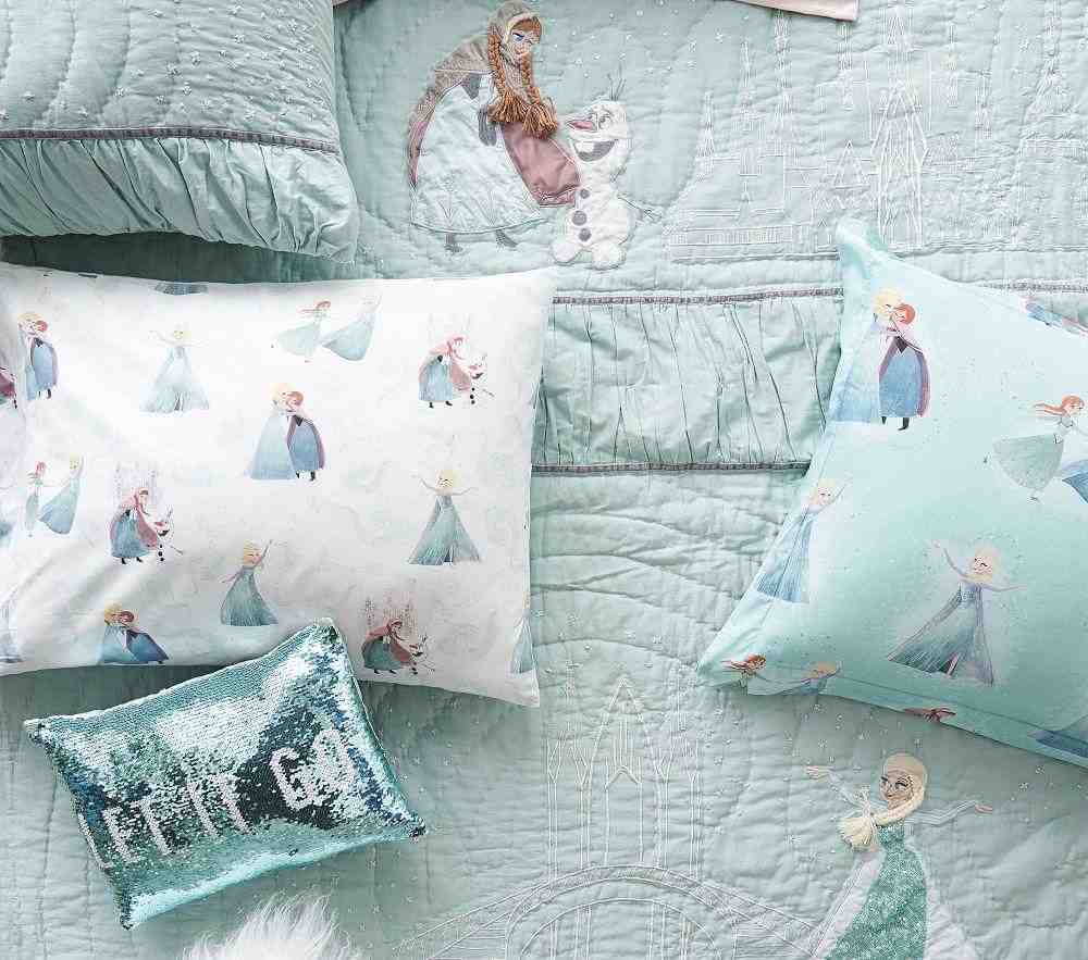 Disney Frozen Sateen Quilt & Standard Sham