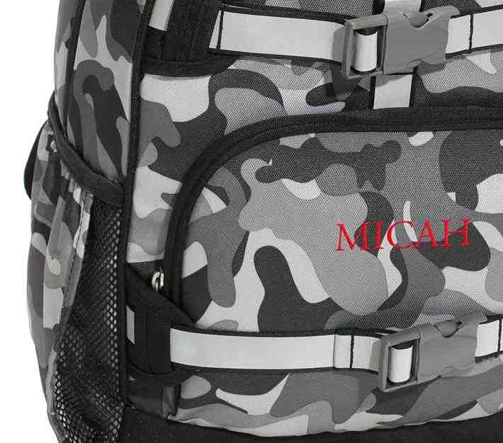Mackenzie Gray Classic Camo Reflective Backpacks