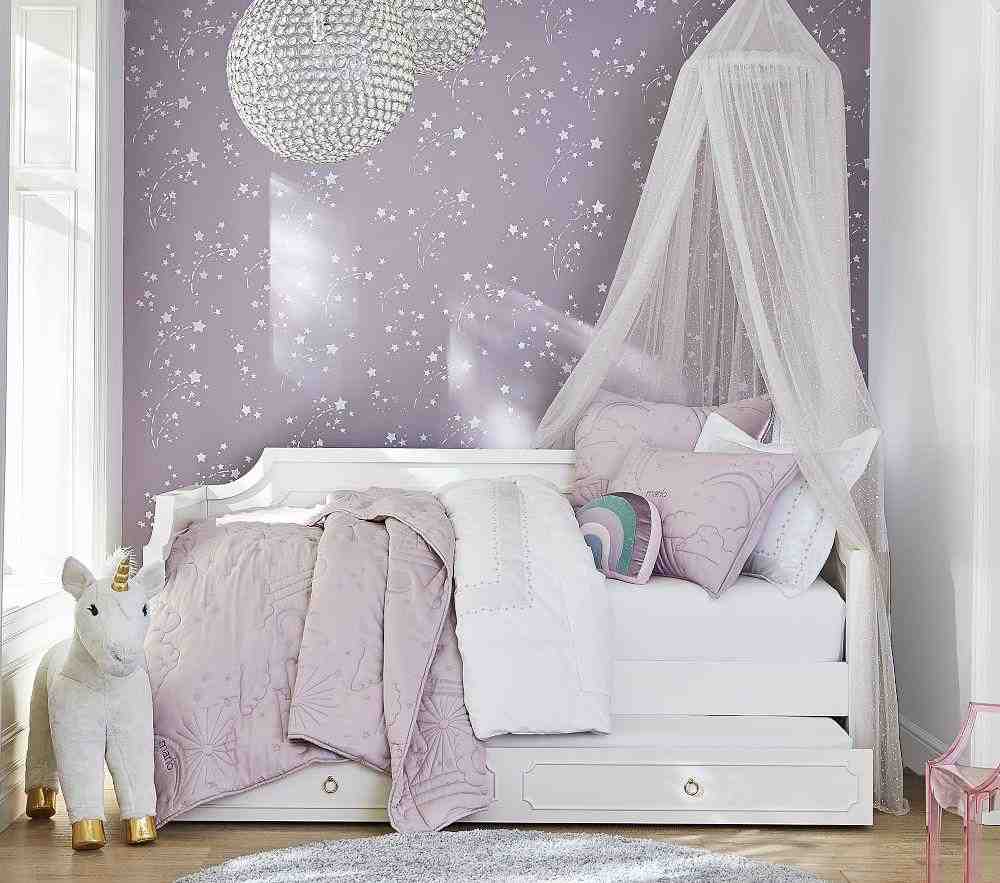 Iridescent Glitter Canopy