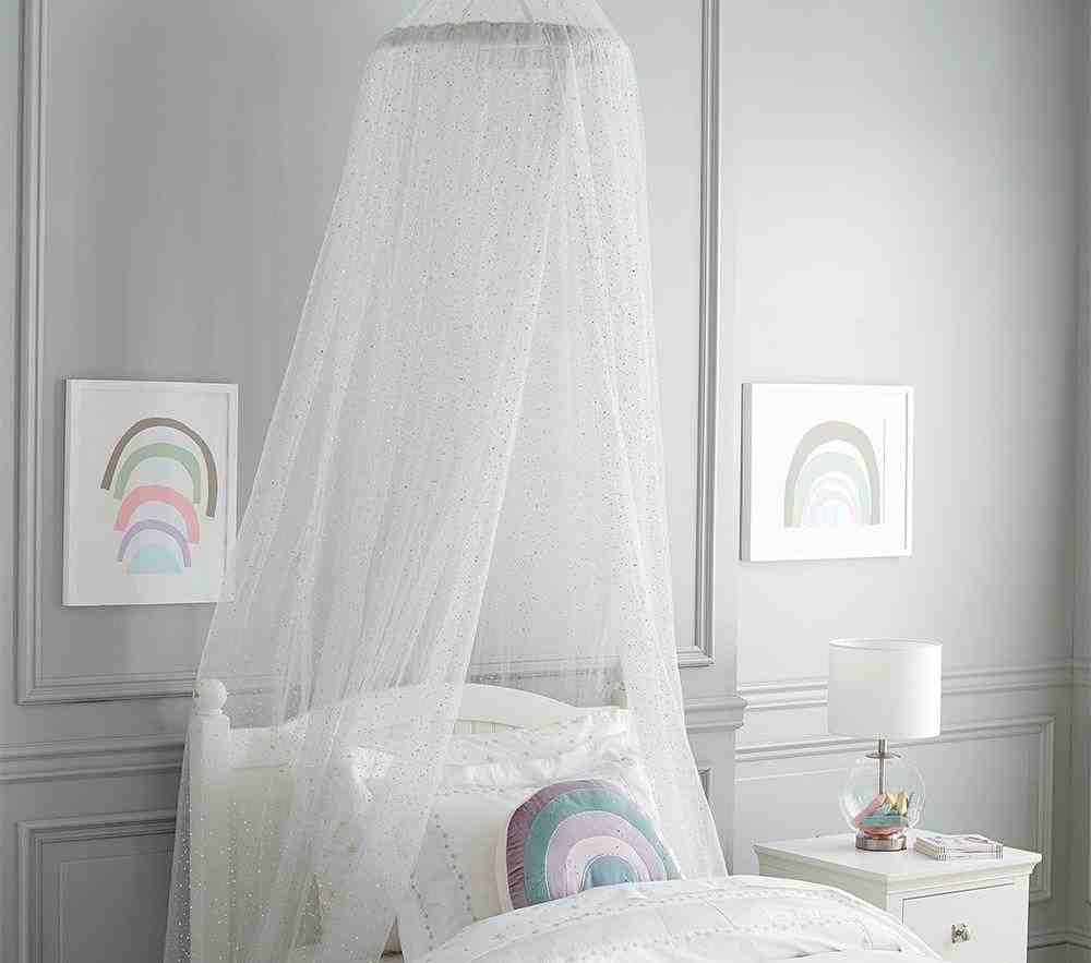 Iridescent Glitter Canopy