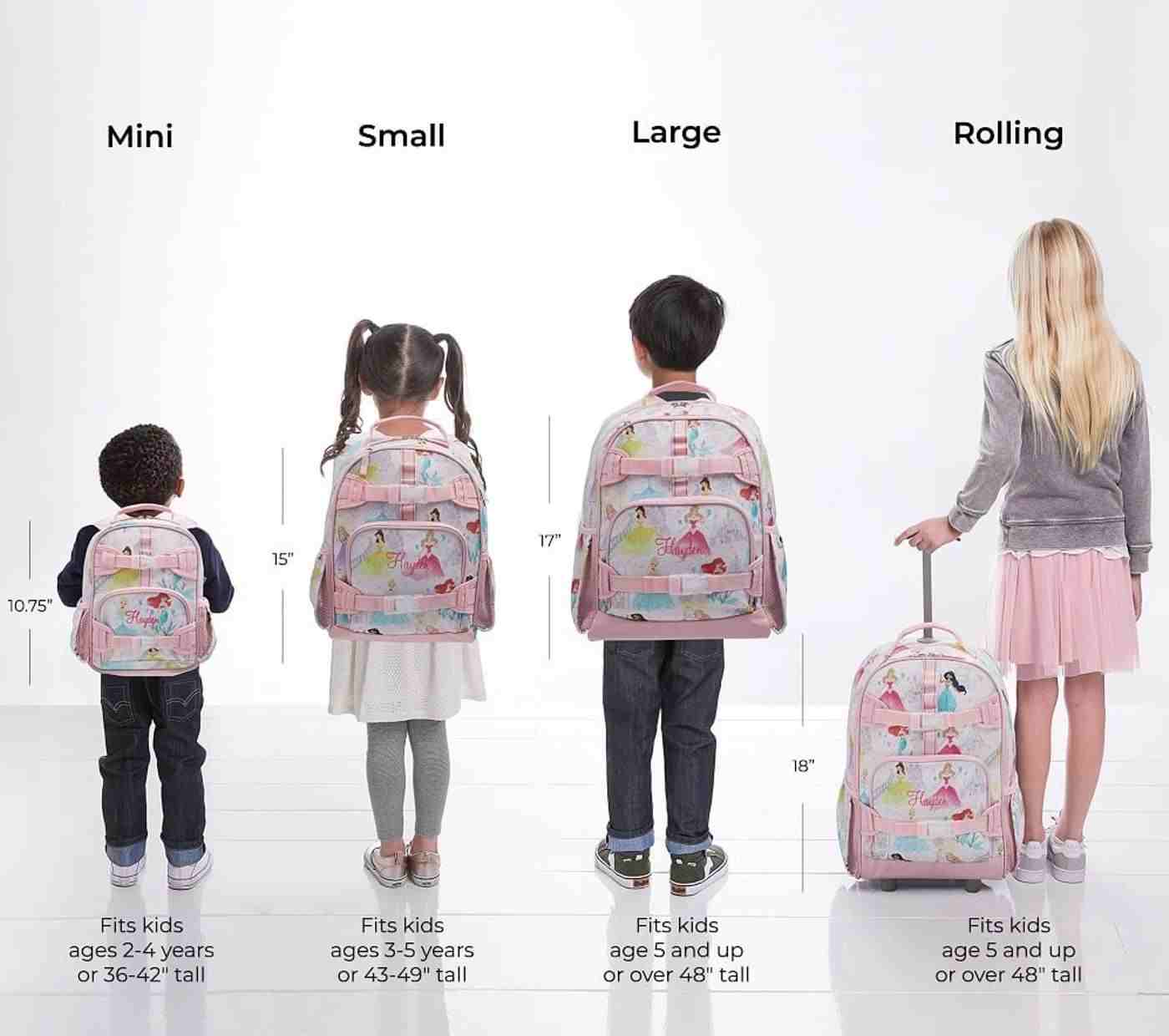 Disney Princess Castle Shimmer, Mackenzie Small Backpack
