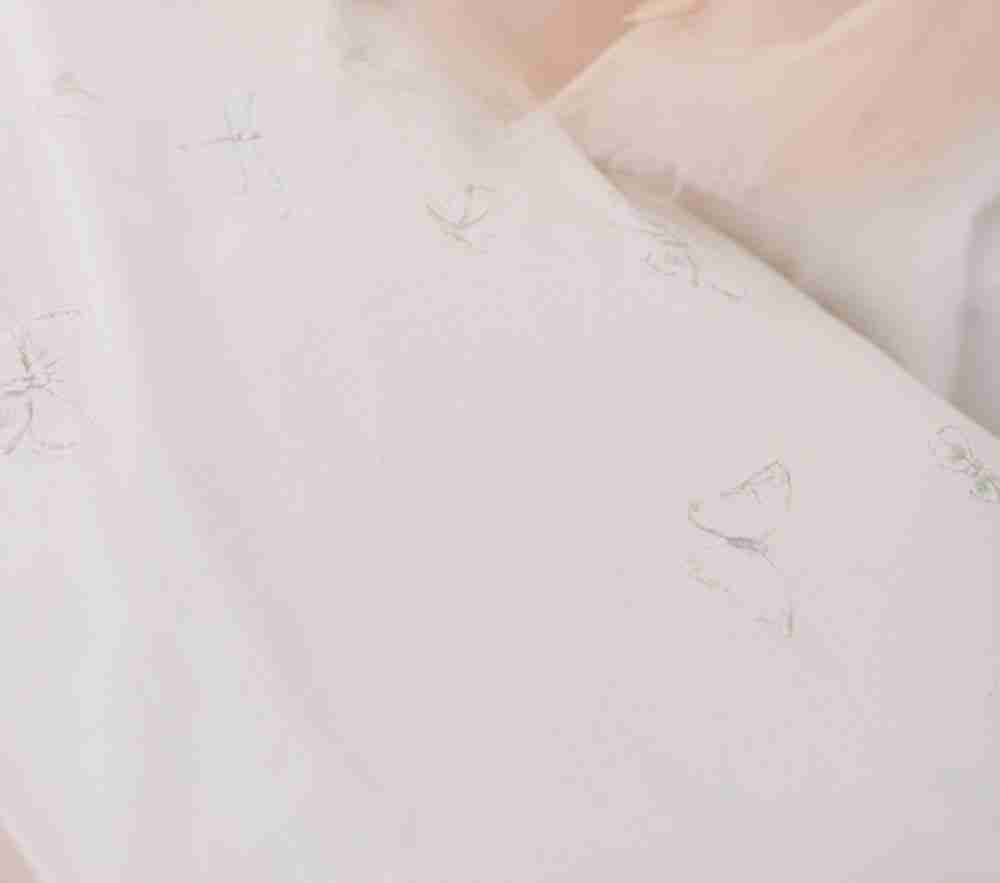 Monique Lhuillier Ethereal Butterfly Sateen Sheet Set & Pillowcases