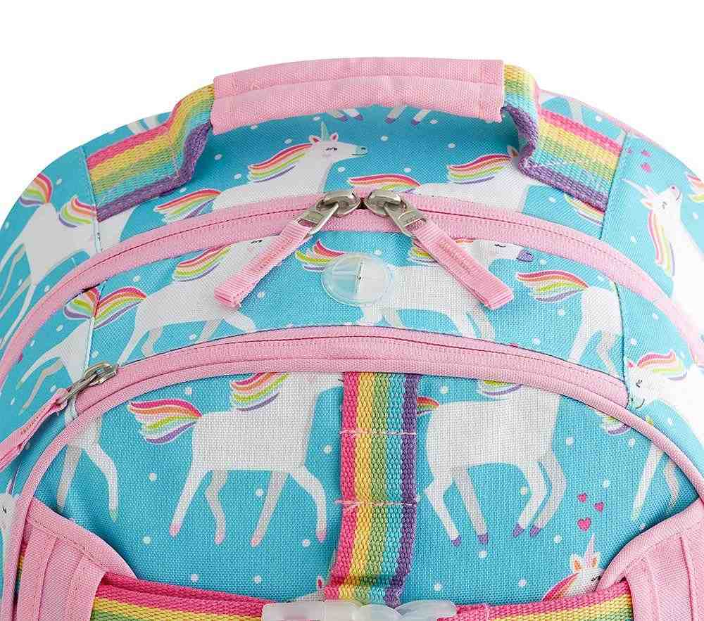Mackenzie Aqua Unicorn Parade Backpack