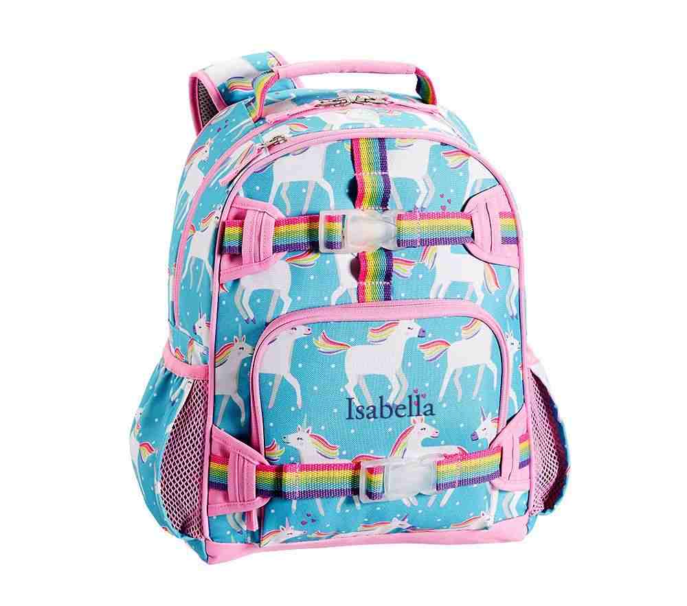 Mackenzie Aqua Unicorn Parade Backpack
