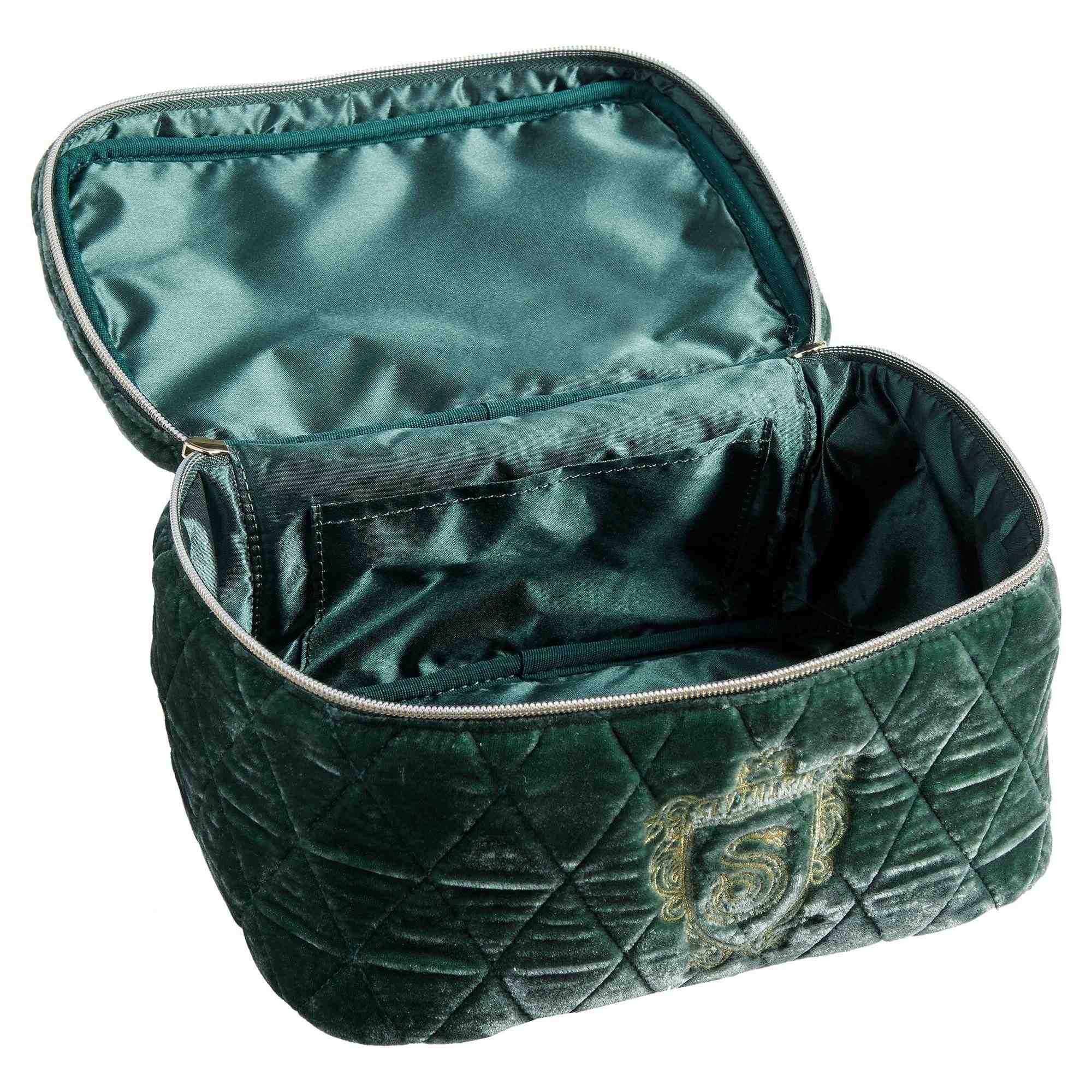 Harry Potter™ Slytherin™ Velvet Train Case