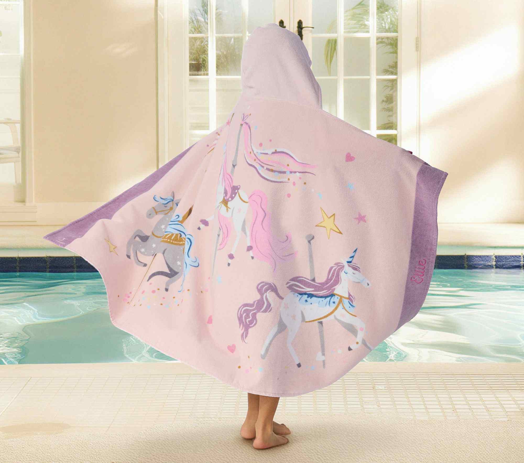 Pottery Barn Kids | Tutu du Monde Kid Beach Hooded Towel UPF 50+