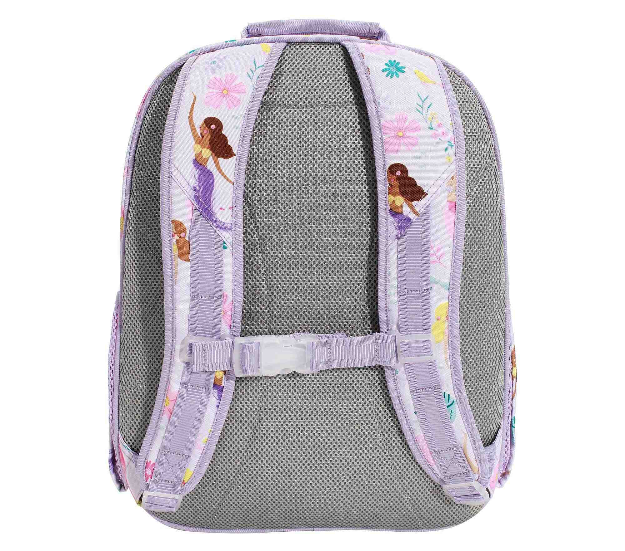 Mackenzie Lavender Floral Blooms Backpacks