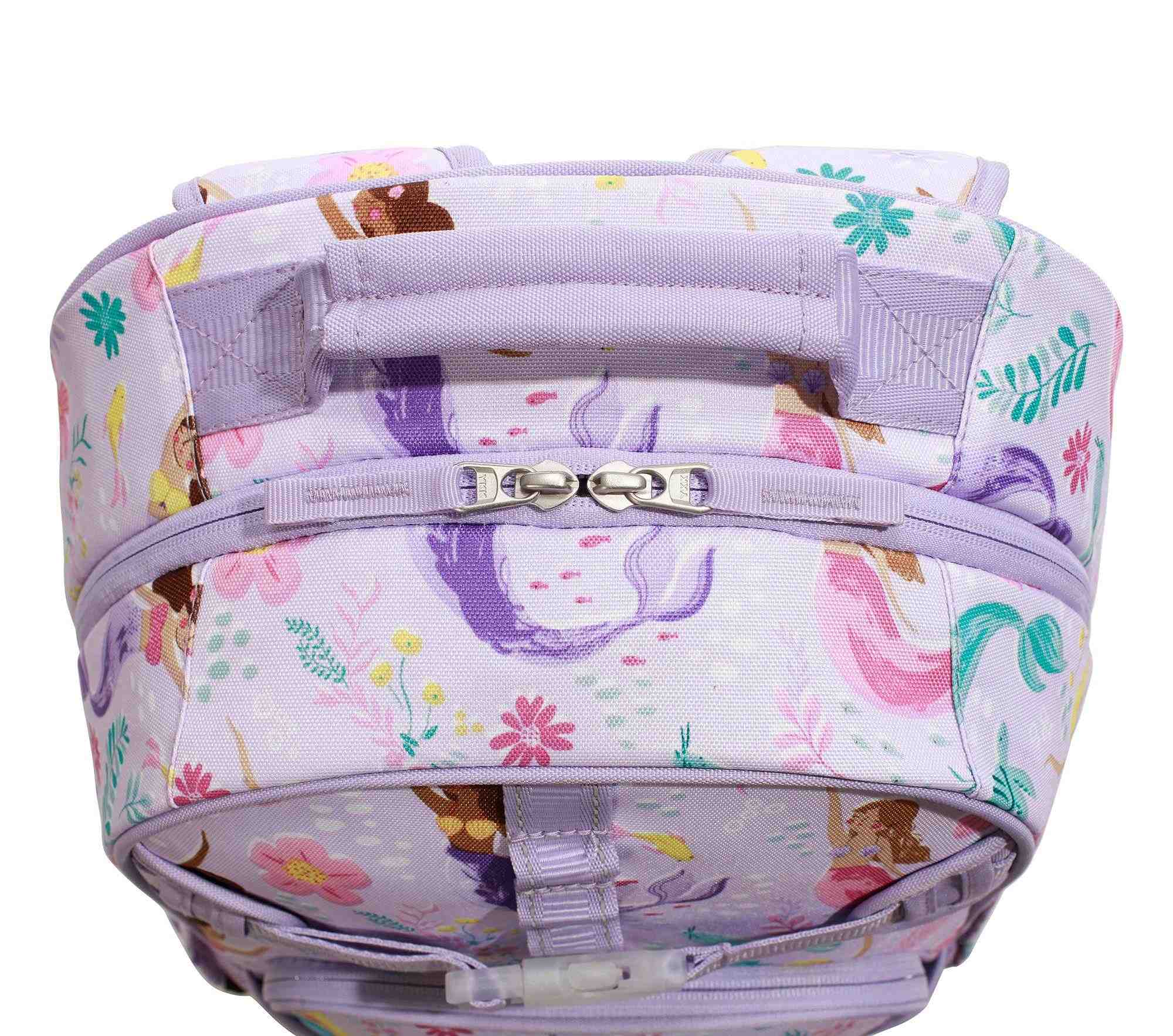 Mackenzie Lavender Floral Blooms Backpacks