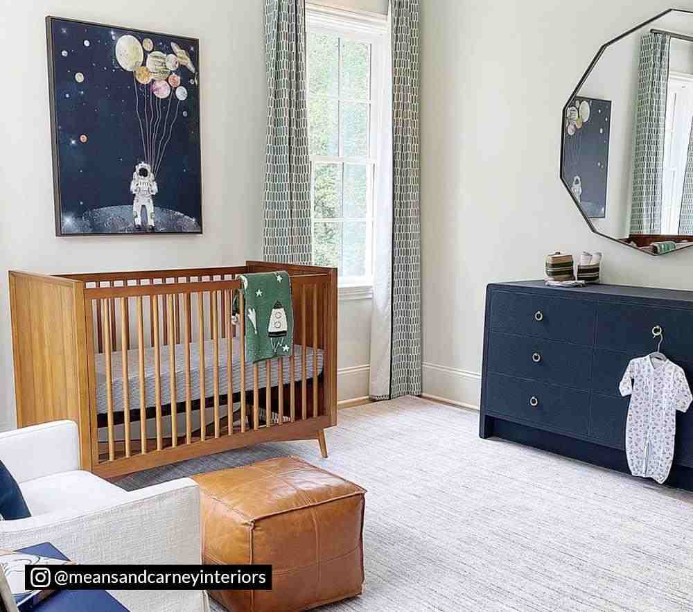 west elm x pbk Mid Century Crib