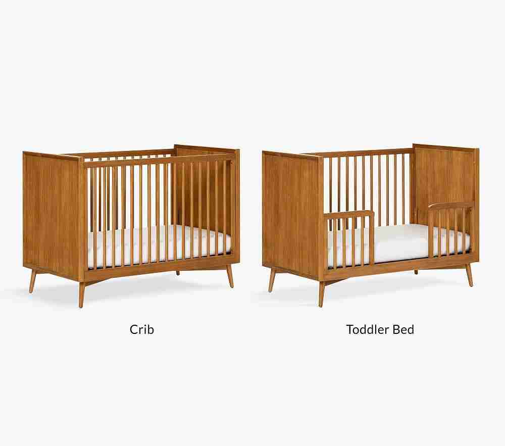 west elm x pbk Mid Century Crib
