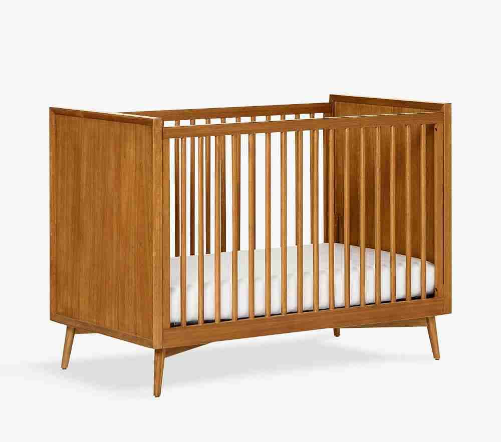west elm x pbk Mid Century Crib