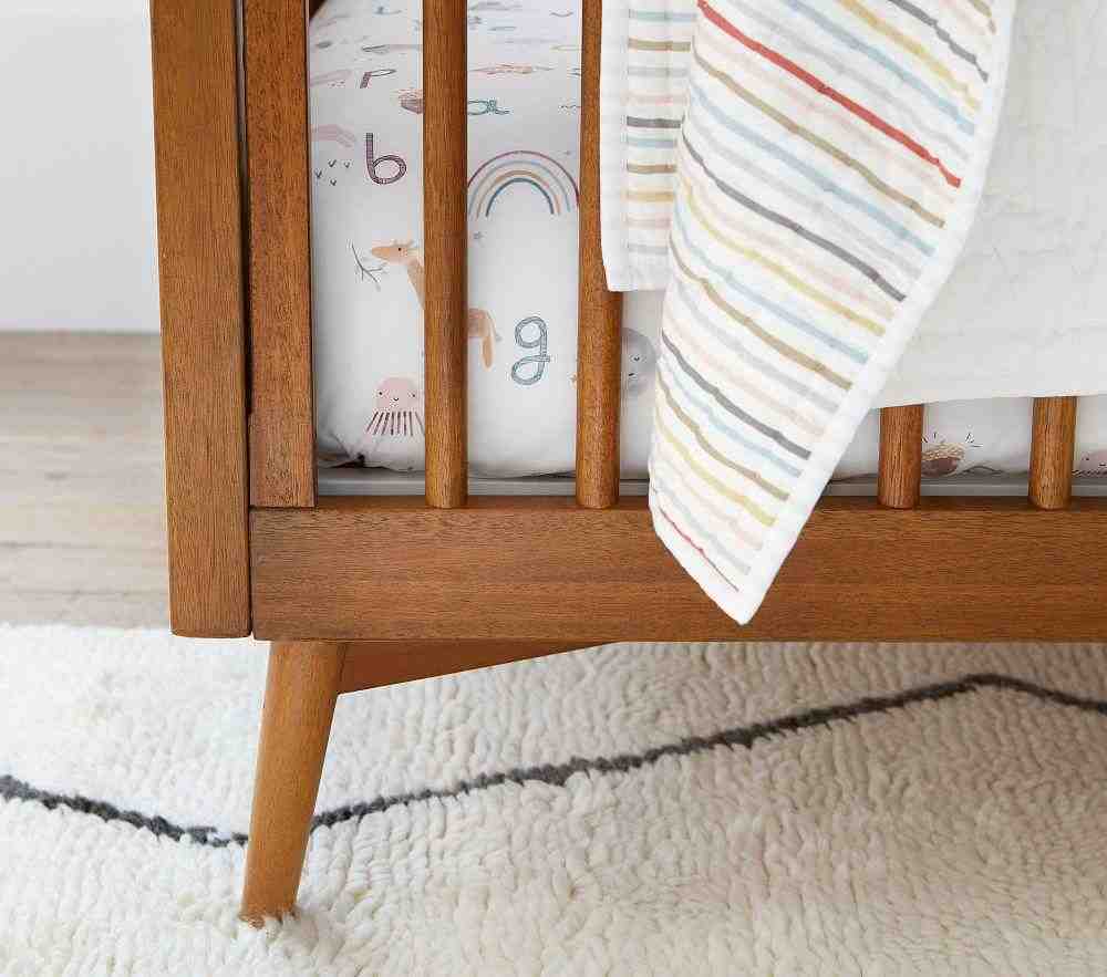 west elm x pbk Mid Century Crib