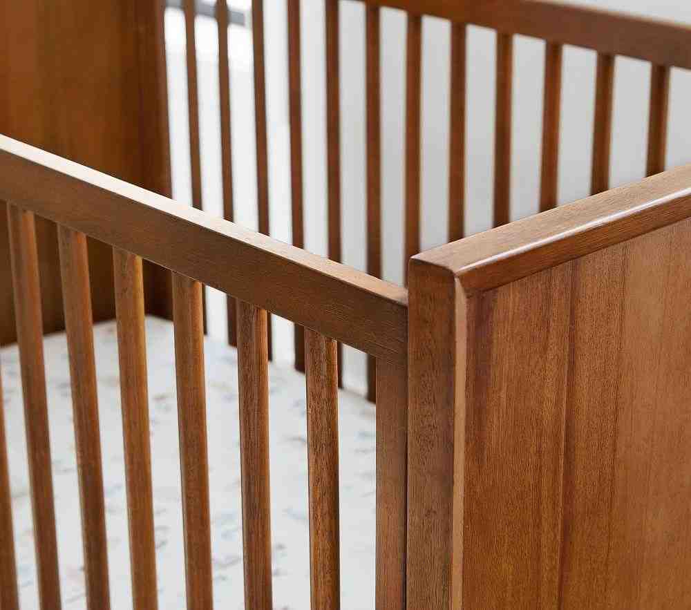 west elm x pbk Mid Century Crib