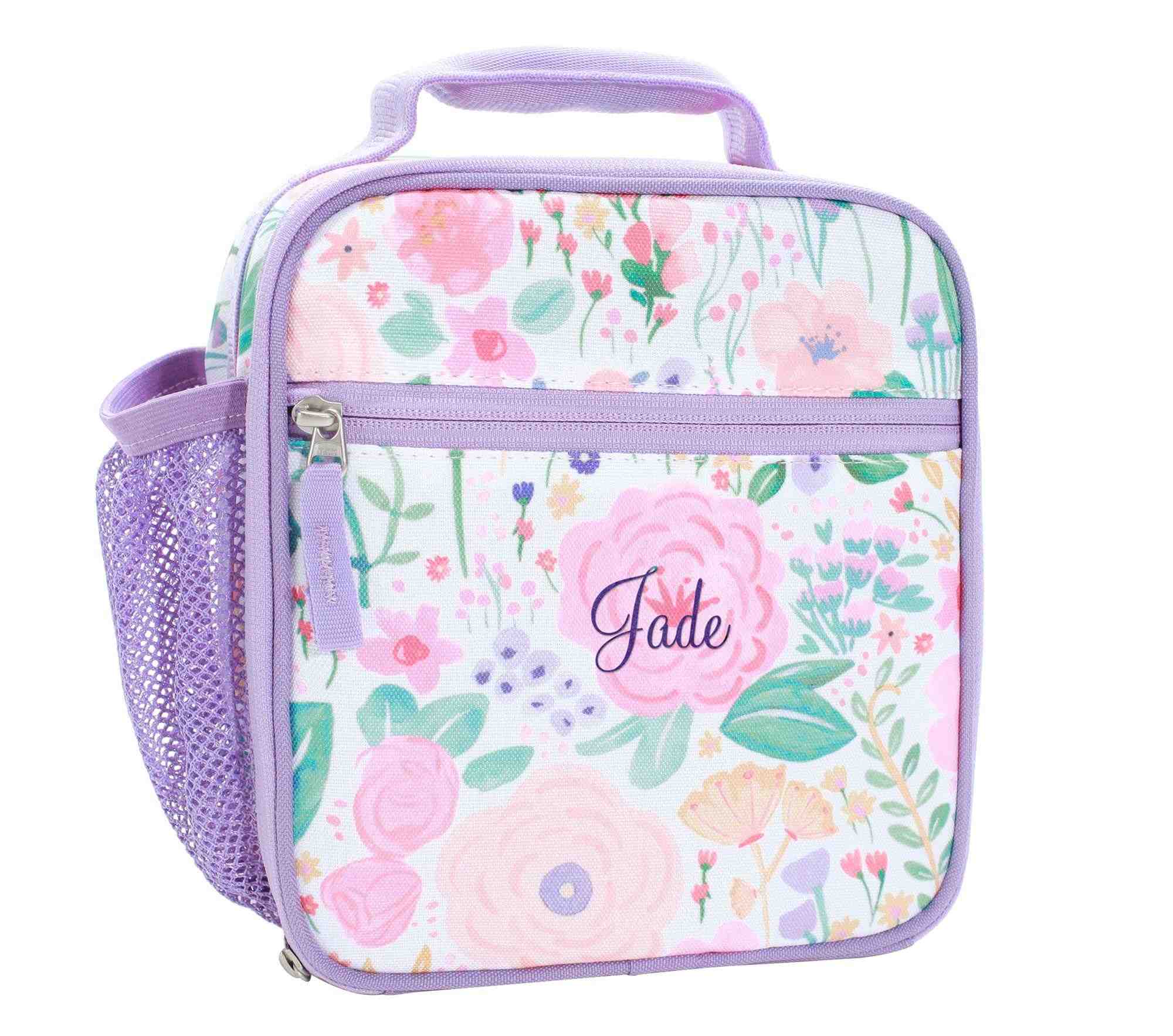 Mackenzie Lavender Floral Blooms Lunch Boxes